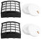 HOUSEMAX NZ850UKT Replacement Filters for Shark Stratos Pet Pro Lift-Away Upright Vacuum Cleaner NZ850UK NZ860UK NZ860UKT AZ912UK AZ912UKT AZ913UK AZ913UKT, 2 Foam&Felt Filters + 2 Hepa Filter