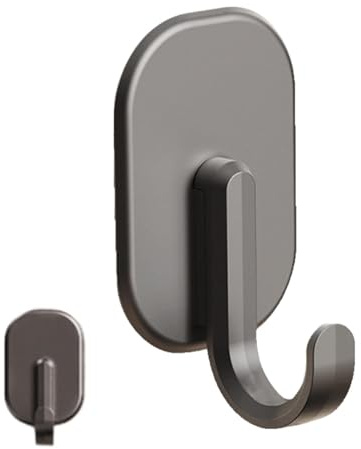 Pomurom Magnethaken, Kühlschrankhaken, Starker Magnetspeicherhaken Heavy Duty, Traaceless Utensilienbügel, keine Bohrungen für Kühlschränke, Grills, Küchengarage