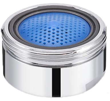 Water Saver Spout Filter Tap Aerator Mesh Tap Head Faucet Aerator Replacement Parts Insert Nozzle Water Saver Tap Filter Nozzle Faucet for Kitchen Bathroom 24mm