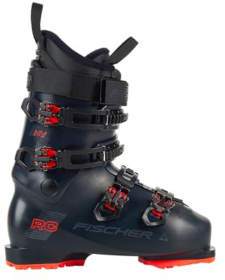 Fischer Skischuhe Skistiefel RC 110 - MP30/30.5 - Flex 110 - Alpinskischuhe Alpin-Skistiefel Alpinstiefel - breite Passform & Komfort-Innenschuh - On Piste - fortgeschrittene bis sehr Gute Fahrer