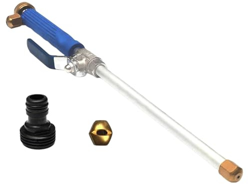 Hydro Jets Water Wand Pressure Sprayer, High Pressure Power Washer With Foam Cannon, Garden Hose Attachment, Pefect For Car Washing, Window Glass Cleaner, Patio Driveway Outdoor Cleaning
