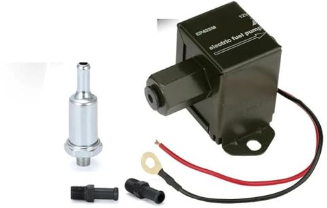 12V Universal Fuel Pump 12 Volt Solid State 4 To 6psi P Electric Facet Style Petrol 1Pcs