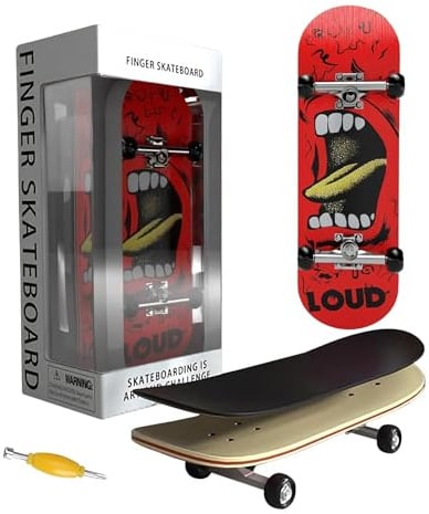 LIULINY 5 Capas Fingerboard Profesional de Madera Natural de Arce