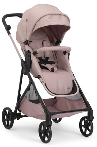 Chicco Poussette Seety, Poussette Légère et Compacte de 0 Mois à 4 Ans, Charge Max 22 kg, Poussette Pliable, Dossier Réglable, Fermeture Automatique en 1 Geste, Canopy Pare-Soleil et Habillage Pluie