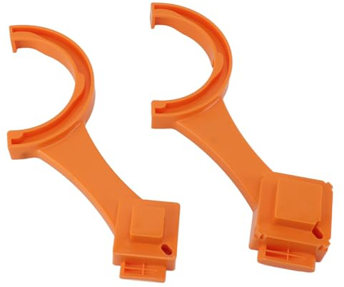 Set di 2 chiavi per tubi di scarico per, per raccordi maschio e femmina da 3 e 4 pollici, con connettore rinforzato in ABS.