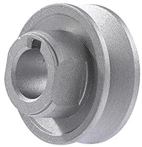 KATSU Elektromotor Nähmaschine Aluminiumriemen-Rad-Riemenscheibe Einzelnut 45MM