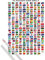 1art1 Flaggen Der Welt Plakat | Bild (91x61 cm) Ländernamen Und Hauptstädte, In Deutsch + EIN Paar Posterleisten, Transparent