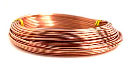 Aluminium Draht 1,5 mm - 10 Meter (kupfer)