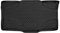 Element Passgenaue Premium Kofferraummatte Laderaumwanne Designed für FIAT Panda, Mk3, 2011-2024, 1 TLG, Schwarz