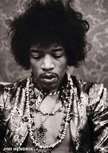 Jimi Hendrix Poster Portrait Hollywood 1967