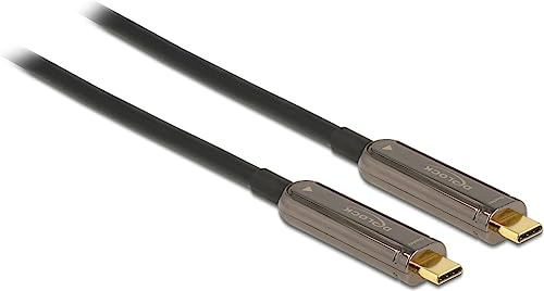 Delock Aktives Optisches USB-C™ Video Kabel 4K 60 Hz 25 m