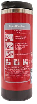 Thermobecher Brandlöscher Feuerwehr Geschenke 350 Ml Kaffee TO GO Feuerwehr Zubehör Auslaufsicher Trinkflasche Isolierbecher Für Unterwegs To Go