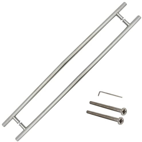 EAI Pull Handles Inline Back to Back Fix - Satin Stainless - 1800mm