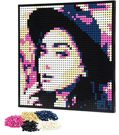 Personalized Mosaic Portrait Custom Building Kit Pixel Great Wall Art Decoration Customized Your Own Photo Picture-Fascinatic(L/15.1x15.1)