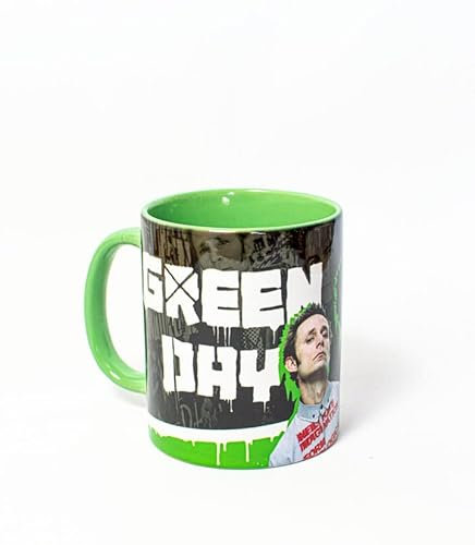 TusPersonalizables.com Tazza - Gruppi musicali - Rock (Tazza - Green Day - Verde - Gruppo musicale…)