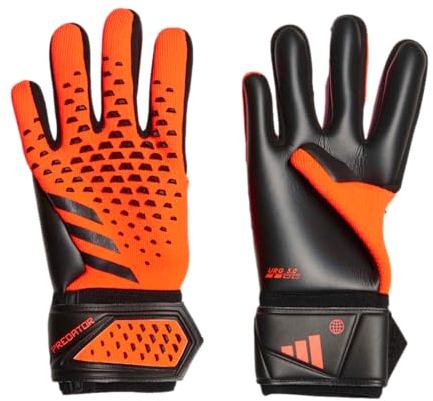 adidas Unisex-Adult League Predator Goalie Gloves, Solar Orange/Black/Black, 8