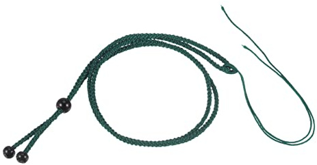 sourcing map 5pcs Jade Rope Nylon Cord Empty Necklace Holder Strings Emerald Rope Adjustable Pendant Braided Necklace Rope for Necklace DIY Crafts Handmade, Dark Green