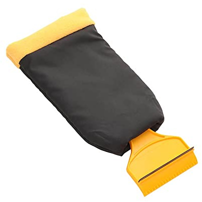 M MOTOS Raschietto per Ghiaccio Auto Macchina con Guanto Lungo di Protezione
