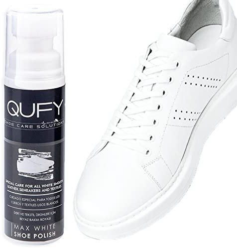 Max White Shoe Polish 'Sneaker Whitener for Shoes ' Canvas Leather and Textiles 'Scuff Cover