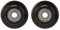 2 Stück Schwarz Legierter Stahl Rohrschneider Schneidräder Rohrschneider Ersatzräder für CT 532, CT 650, CT 670 Lager Typ Rohrschneider Klingen