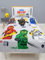 LEGO Set copripiumino singolo per bambini Ninjago, biancheria da letto per ninja per ragazzi