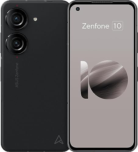 ASUS Zenfone 10 5G Dual 256 GB 8 GB RAM sbloccata (solo GSM | No CDMA - non compatibile con Verizon/Sprint) globale, caricatore wireless NGP incluso - nero