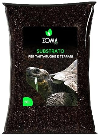 ZOMAPET Terrario per Tartarughe di Terra - Ambiente Ideale per la Tua Tartaruga - 20L
