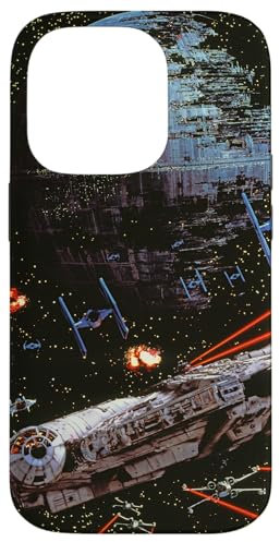 Star Wars Return of the Jedi Death Star II Battle Black Case for iPhone 14 Pro