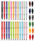 Minging 24 Stück Ewiger Bleistift, Bleistift Sets mit 12 Stück Ersatzspitzen Kein Anspitzen Tintenloser Bleistifte mit Radiergummi Schreibwaren Geschenk für Kinder,Ewiger Bleistifte Set