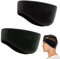 Lot de 2 Bandeaux de Sport en Polaire pour Hiver,Cache-Oreilles Thermiques Extensibles pour Femmes et Hommes,Sports, Yoga, Running, Ski, Cyclisme