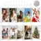 Magnetic Picture Frame for Fujifilm Instax Mini Camera, Acrylic Polaroid Magnet Picture Frame for Refrigerator and Wall, 2.36x3.54 Inch Double Sided Clear Magnetic Photo Frames, 10 Pack