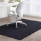 Odot Alfombra para Silla de Escritorio Grande, Alfombra Protectora Suelo Silla Ruedas Antideslizante Gaming, Tapete de Protección de Oficina, para Parqué, Suelos Duros (Negro,90x120cm)