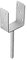 Galvanised Concrete In U Shape Post Support Heavy Duty For 100mm / 4 Inch Posts