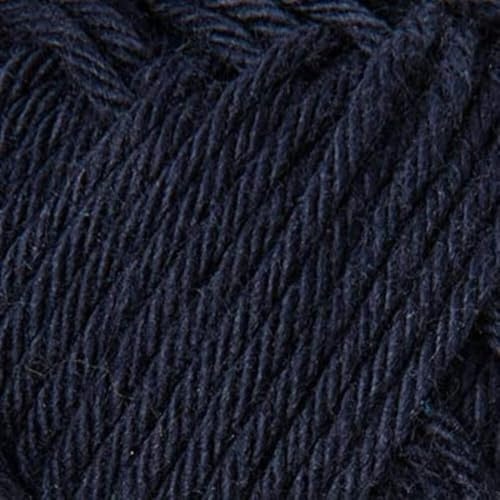 Ricorumi DK Wolle 100% Baumwolle Häkelgarn Häkelwolle 1 Knäul 25g Farbe (036 marine)