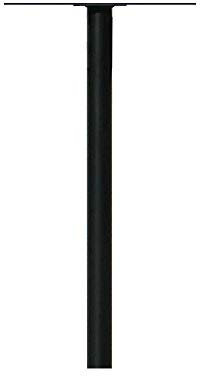 Qualarc HPNS2-US-000 Hanford Twin (no Scrolls) Post Mounted Mailbox System, Black