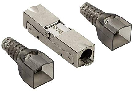 LogiLink Professional - Feldkonfektionierbarer Kabelverbinder STP Cat.6A 10GE