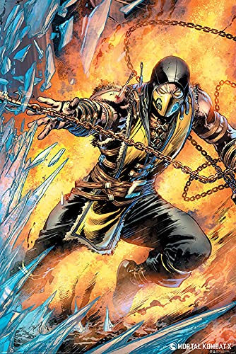 Mortal Kombat – Skorpion – 61 x 91,5 cm – Poster gerollt