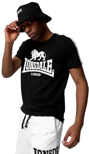 Lonsdale Herren T-Shirt Normale Passform SHEVIOCK
