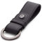 RONCATO Portachiavi Alaska in Vera Pelle - Elegante e Resistente, Design Compatto 2,5 x 11,5 cm - Nero