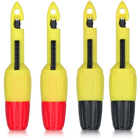 4st Drahtstechsonde, Draht Piercing Sonde Wire Piercing Probe für Multimeter Draht Piercing Werkzeug für Spannungs Voltmeter Thermometer Tests (2mm, 4mm)