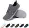 Geweo Chaussures de Trail Running Homme Femme Confort Minimalistes Chaussures de Sport Fitness Randonnée Escalade Marche Barefoot Shoes Chaussures Aquatiques Chaussures Pieds Larges Gris 43EU