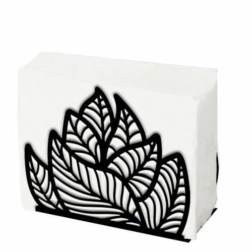 SUPERDANTPorte Serviette de Table pour Tables en Feuilles Porte Serviette Papier Vintage Support de Table pour Serviettes Rustiques Porte Serviettes Distributeur