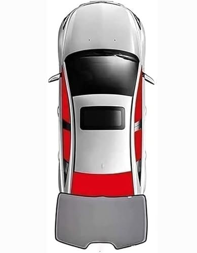Parasol del Coche para Renault Clio 4 2015-2016, Vehículo Protección Rayos UV Accesorios Coche Láminas Protección Solar para Coche Parasol Coche,Rearwindshield