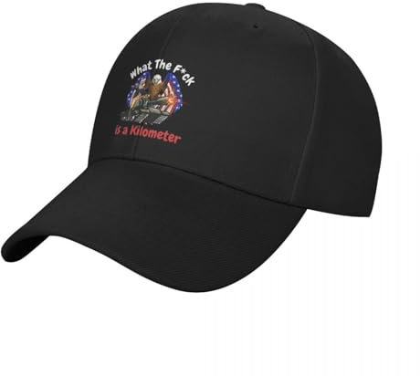 Baseballmütze Basecap WTF ist EIN Kilometer Baseball Kappe Sommer Hut Hut Strand Streetwear Luxus Frau Männer