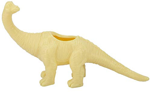 ZJchao Pot de Fleur de Dinosaure, Pot de Plante Succulente Animale, avec Création D'atmosphère Chaleureuse et Vive pour la Décoration de Jardin de Maison (Yellow)