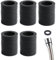 EIH1 50 Stück Flachdichtung gummi, Dichtung set, Gummidichtung, 1/2 Zoll Dichtungsringe, Wasserhahn dichtung