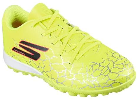 Skechers Kids SKX Crib Juniors Astro Turf Football Boots Yellow/Black 9 UK Child