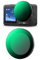 K&F Concept Push In Fit Filtro ND2-32 Variabile Compatibile con DJI Osmo Action 5 Pro, Filtro di Riduzione della Luce a Densità Neutra per Osmo Action 4/3, Accessori per Action Camera