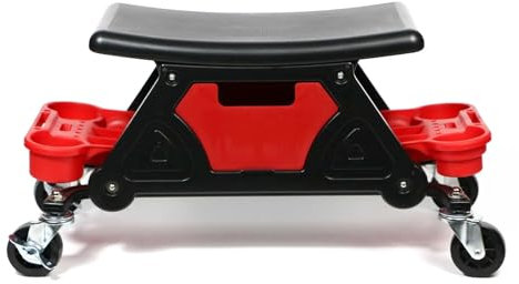 MOMOBC Siège d'atelier Coulissant pour Le Nettoyage de Voitures, Tabouret Multifonction pour Outils, pour Lavage de Voitures, Cirage, Polissage, Atelier