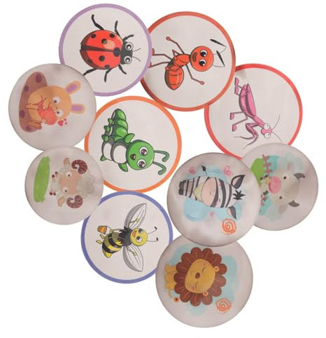 CHICAMPERA 10 Blätter Aufkleber Für Töpfchentraining Cartoon-aufkleber Für Töpfchentraining Farbwechsel-aufkleber Für Aufkleber Für Töpfchensitz-training Für Toilettensitz-training Für Junge